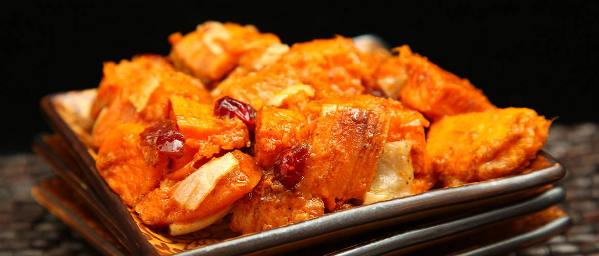 Sweet Potato & Cranberry Salad