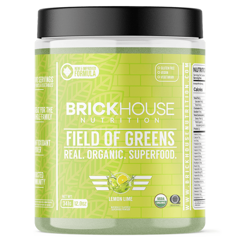 Field of Greens Lemon Lime - BrickHouse Nutrition