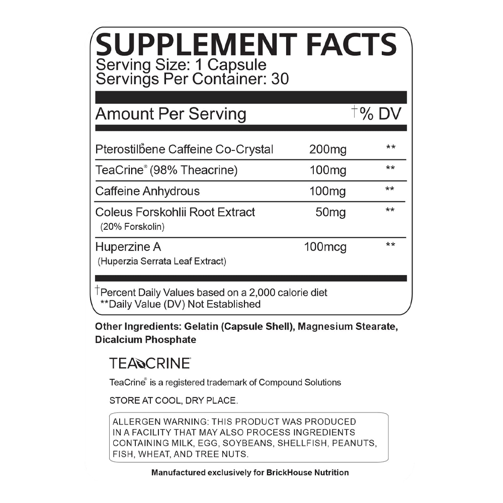 Creatone Nutrition Facts