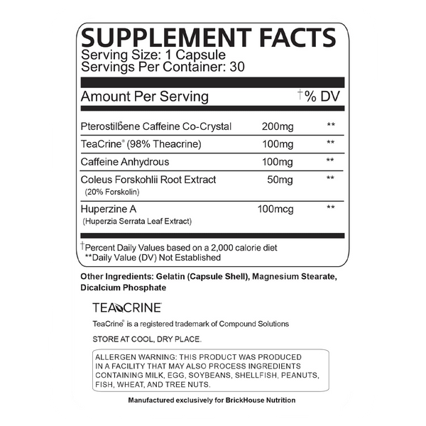 Creatone Nutrition Facts