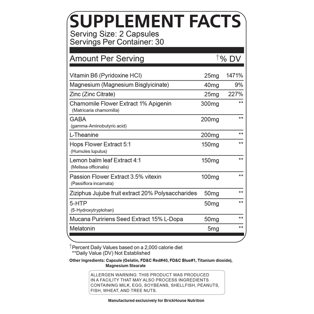 Creatone Nutrition Facts