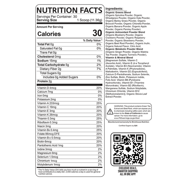 Nutrition Facts