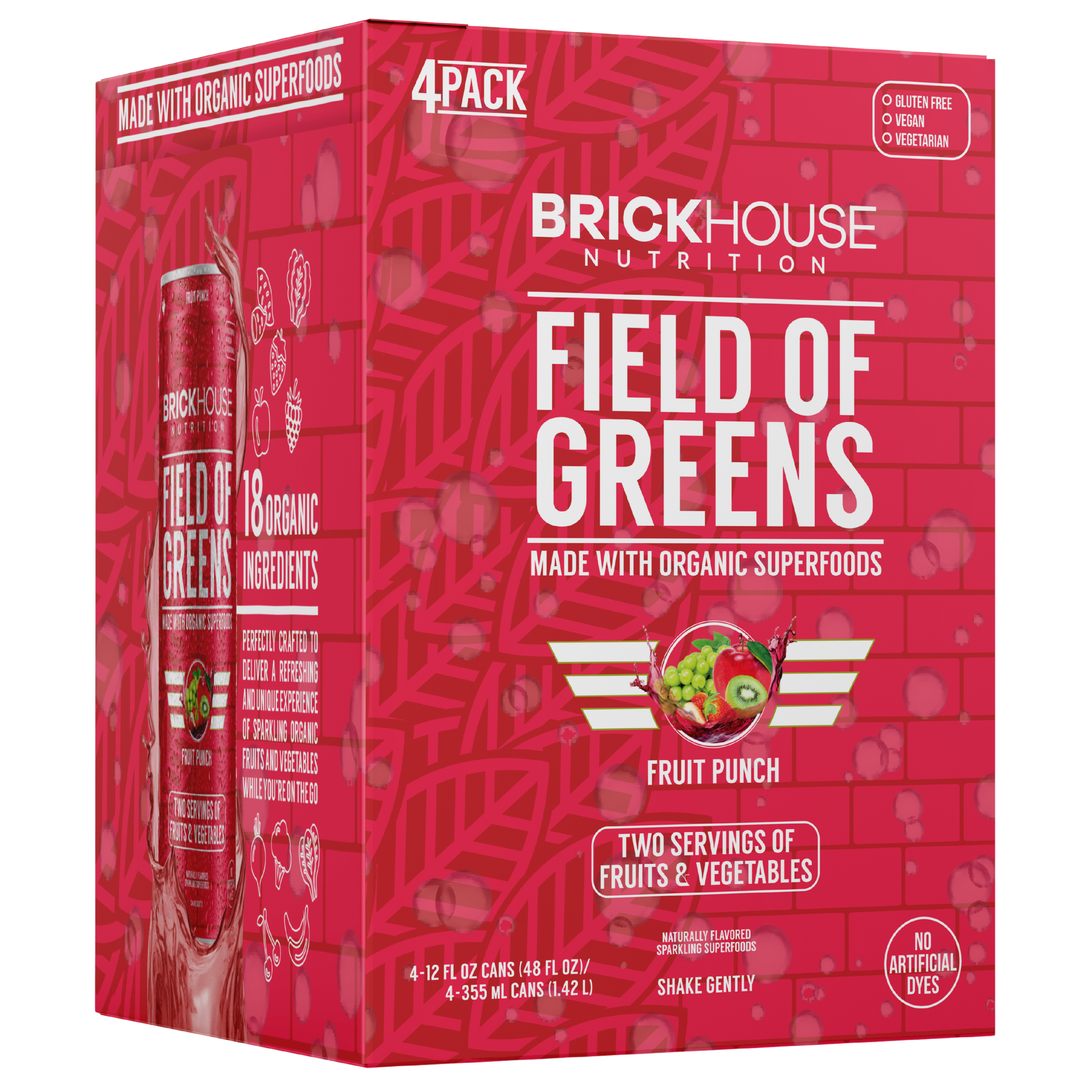 Sparkling Field of Greens Drink