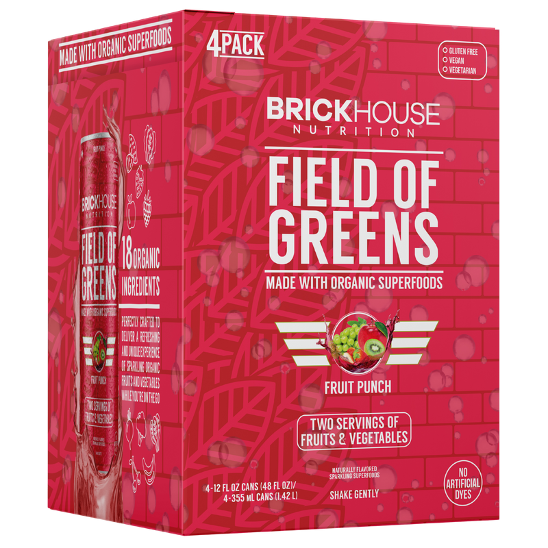 Sparkling Field of Greens Drink - Fruit Punch