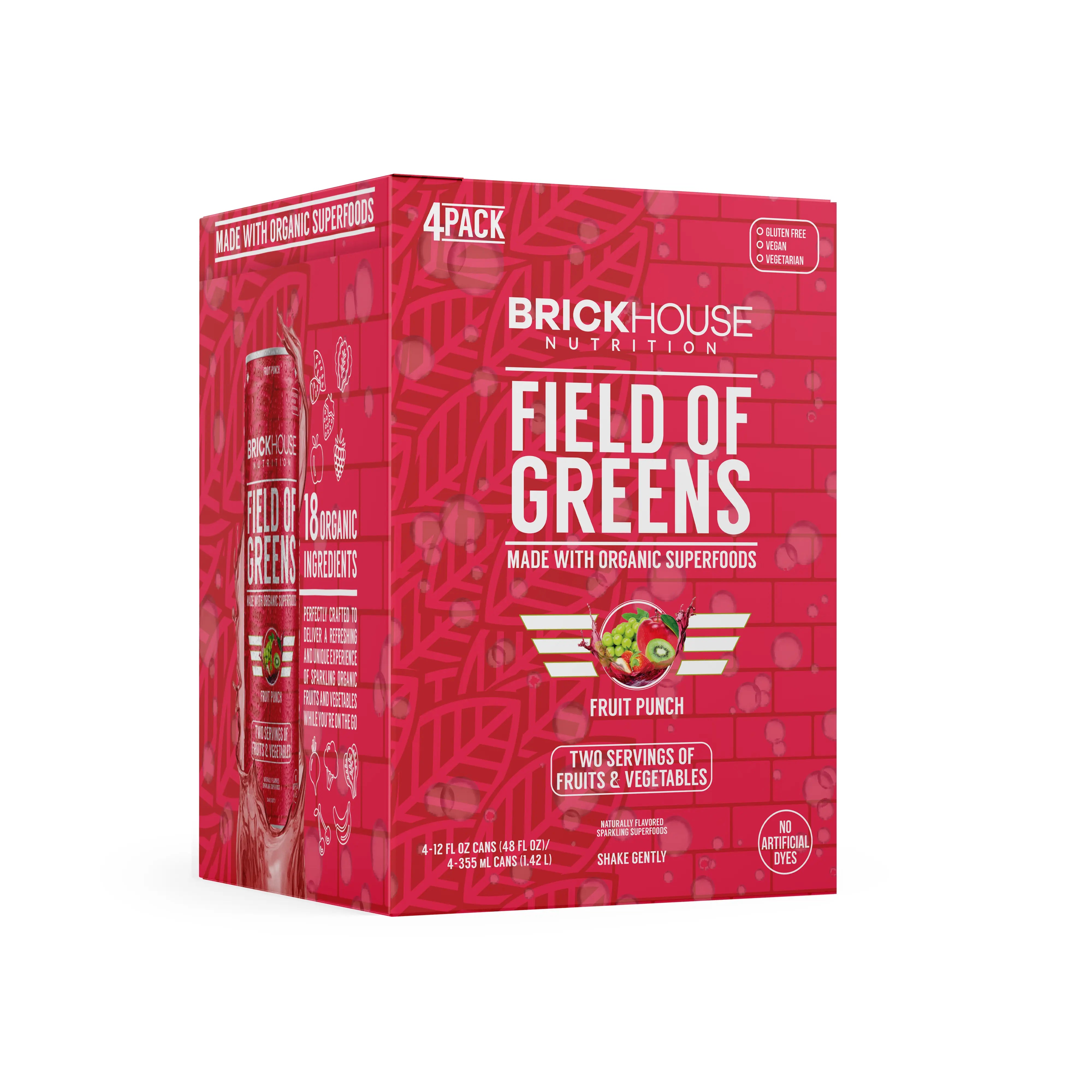 Sparkling Field of Greens Drink - DRAFT
