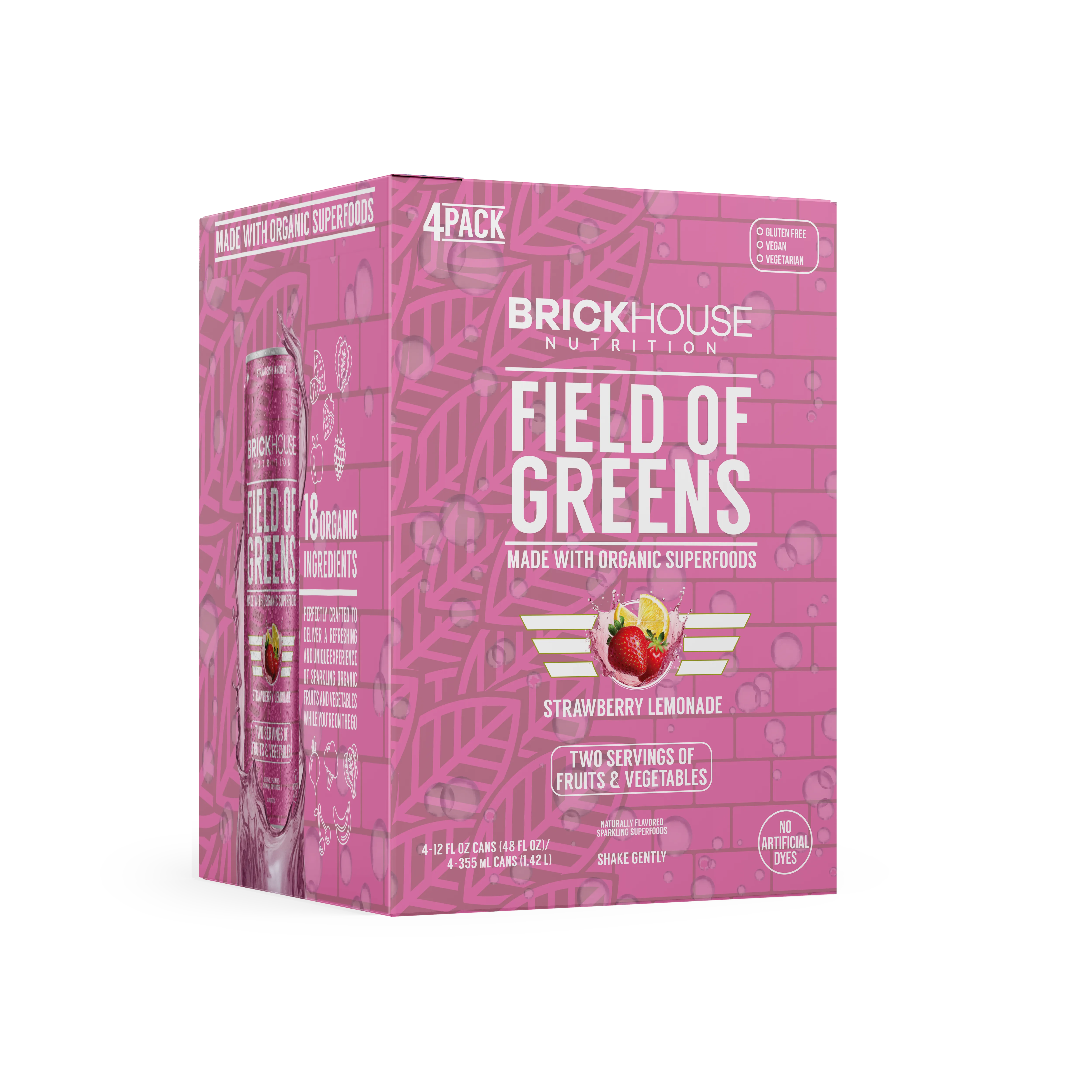 Sparkling Field of Greens Drink