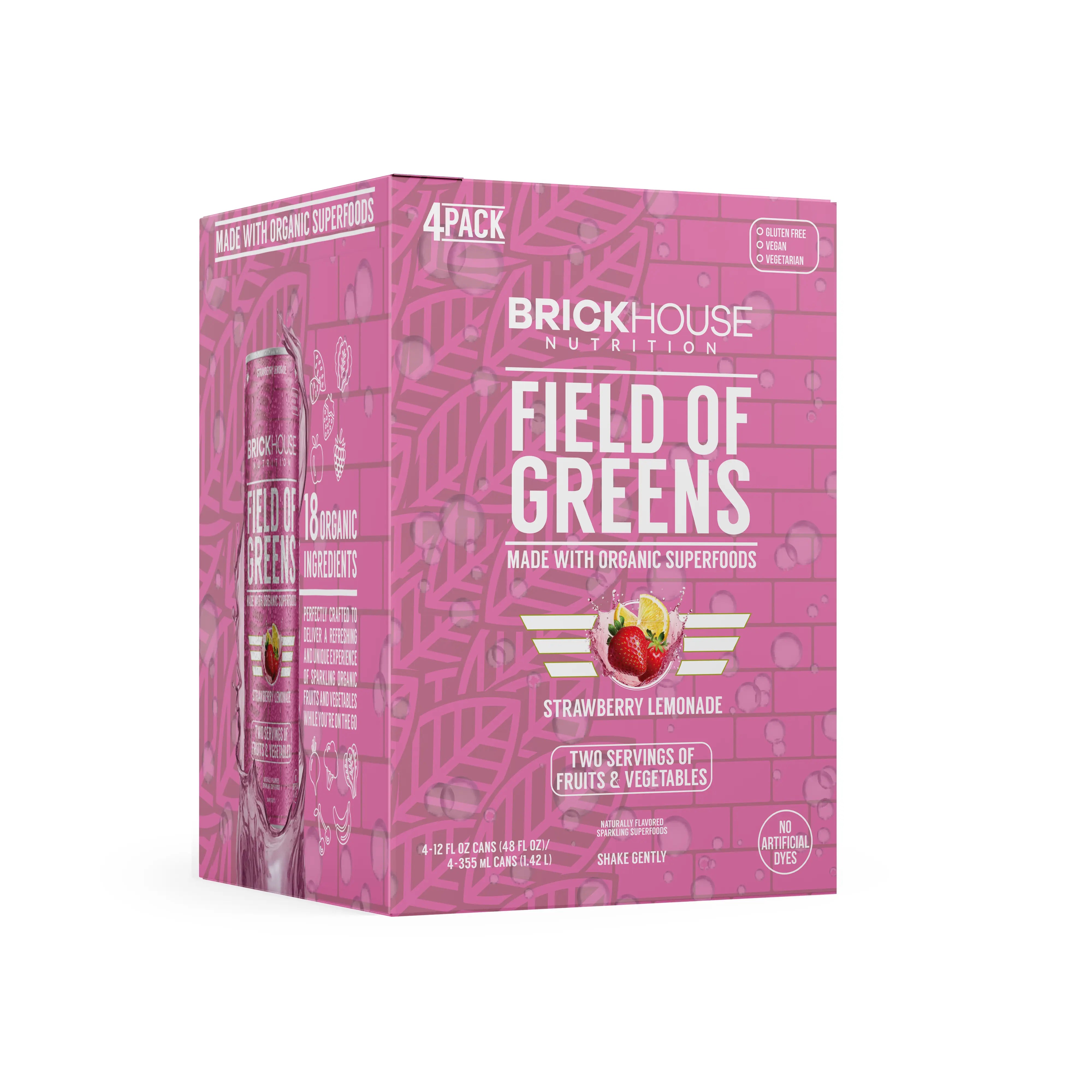 Sparkling Field of Greens Drink - DRAFT