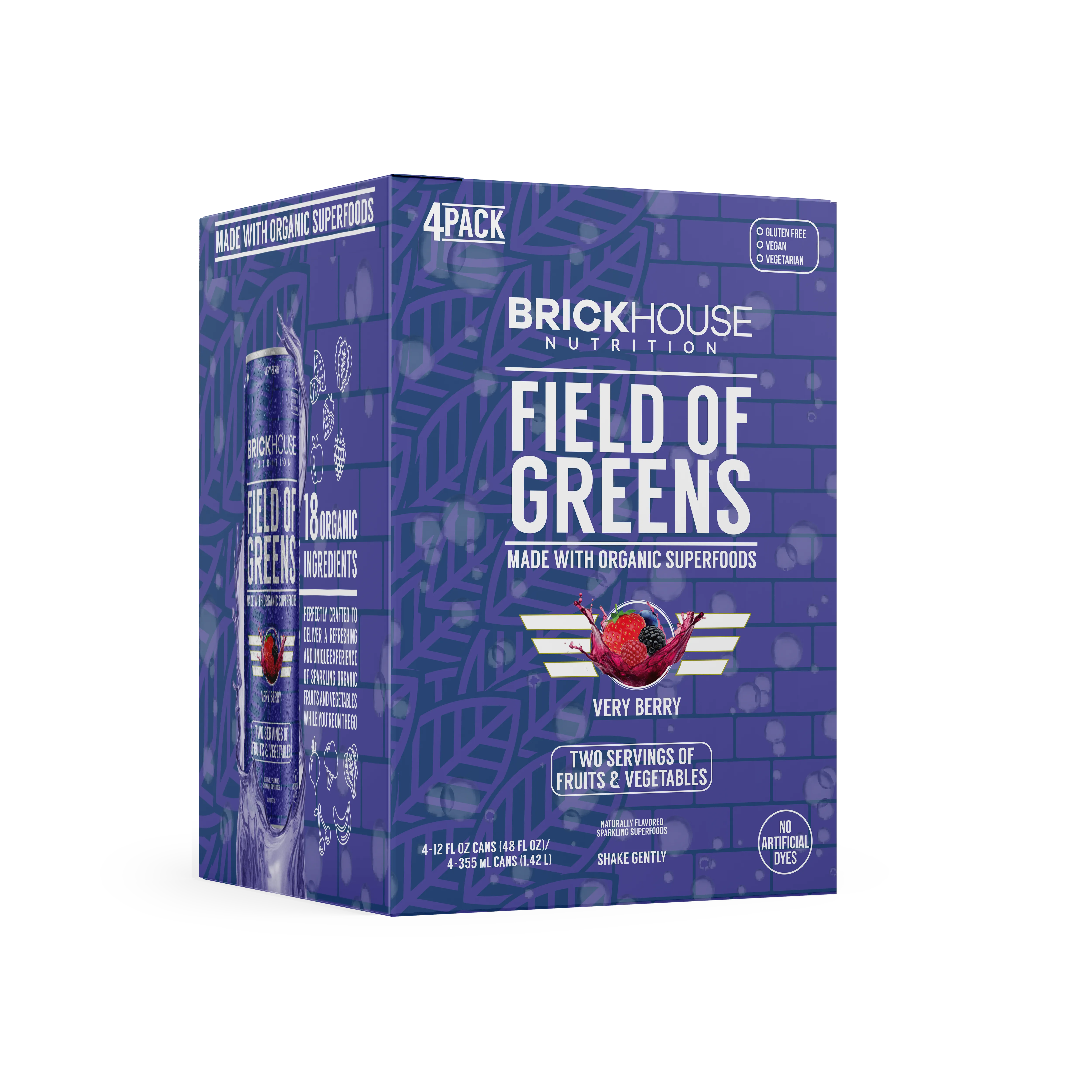 Sparkling Field of Greens Drink