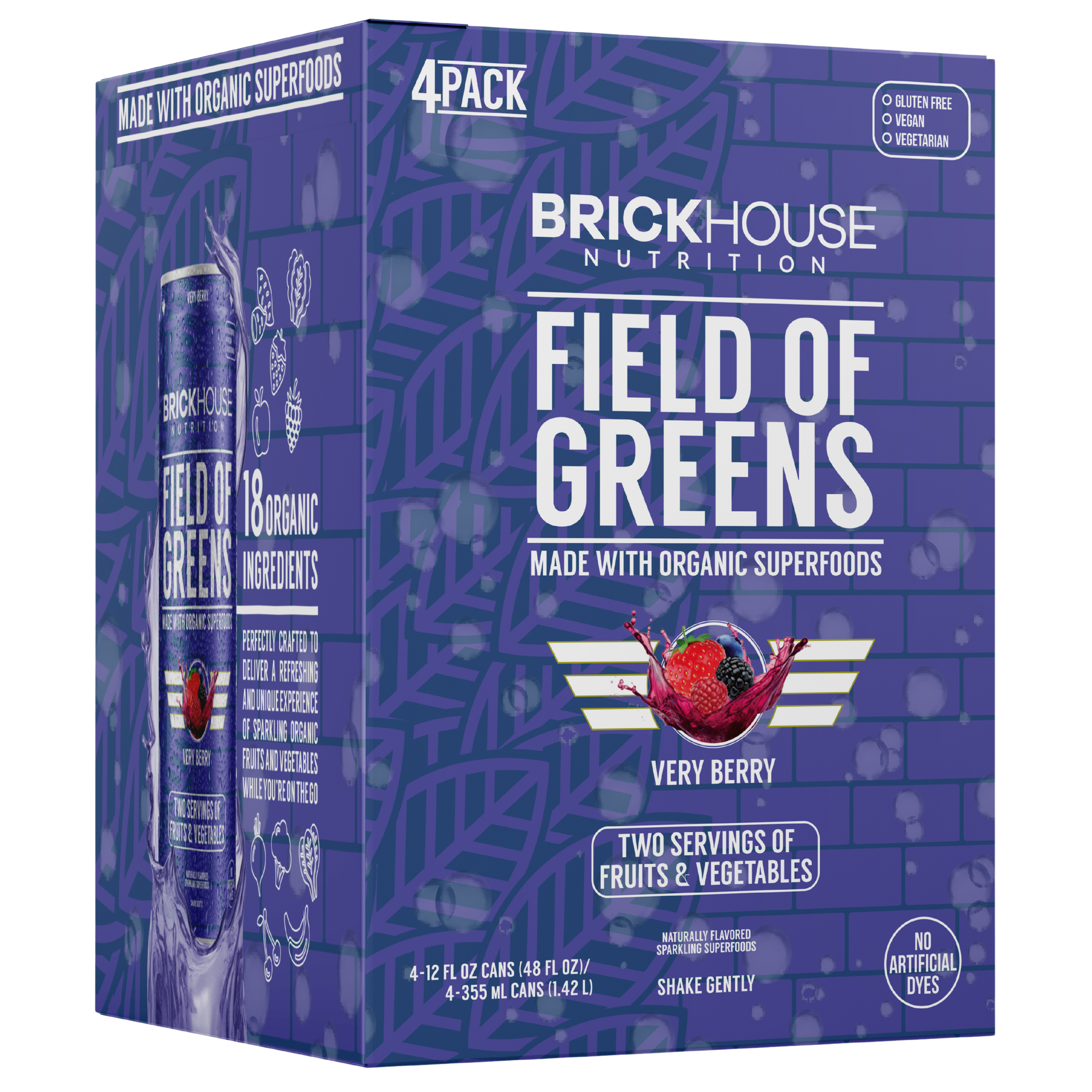Sparkling Field of Greens Drink