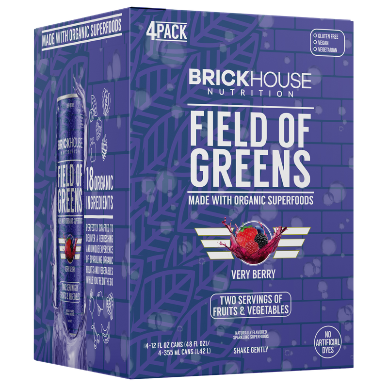 Sparkling Field of Greens Drink - Very Berry