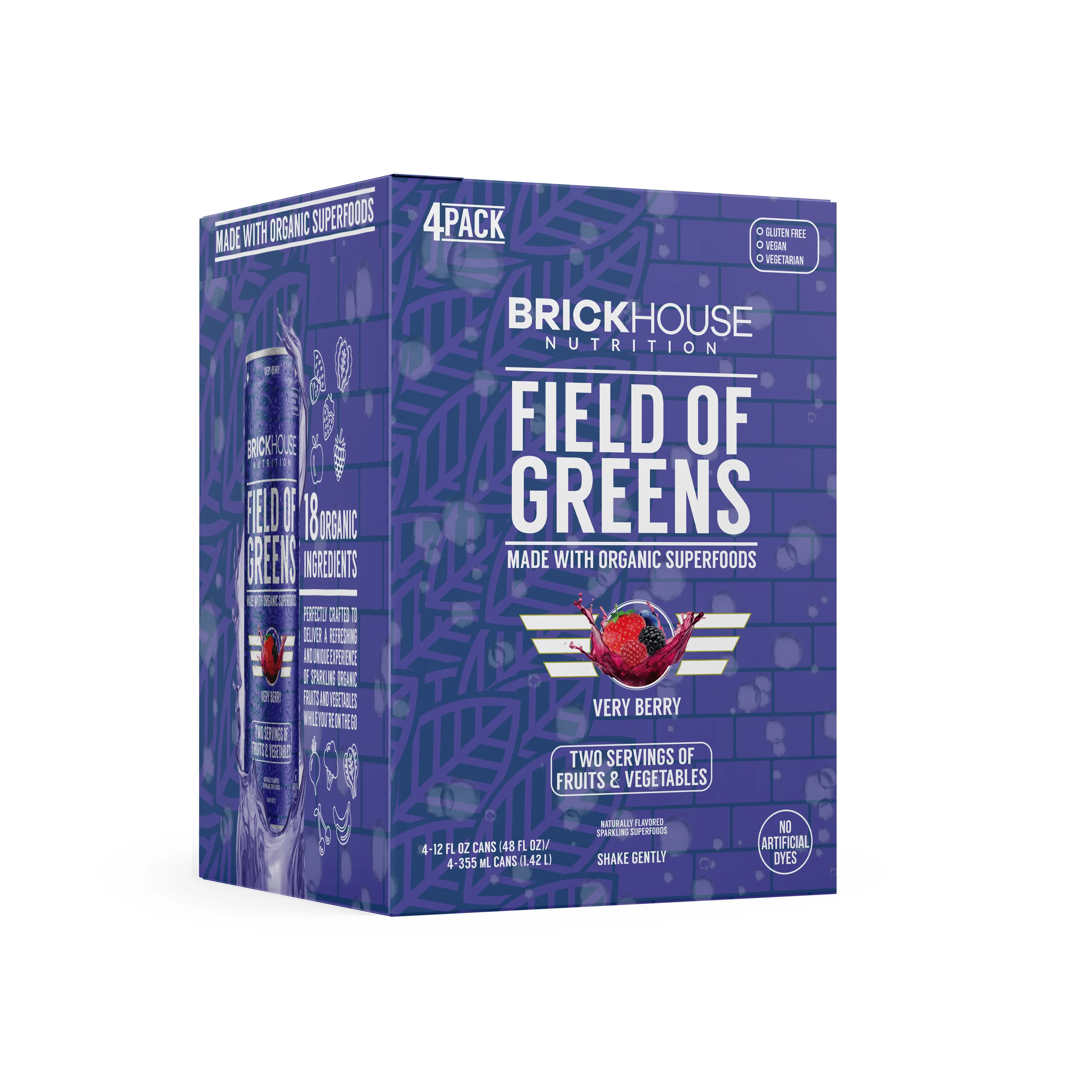 Sparkling Field of Greens Drink - DRAFT