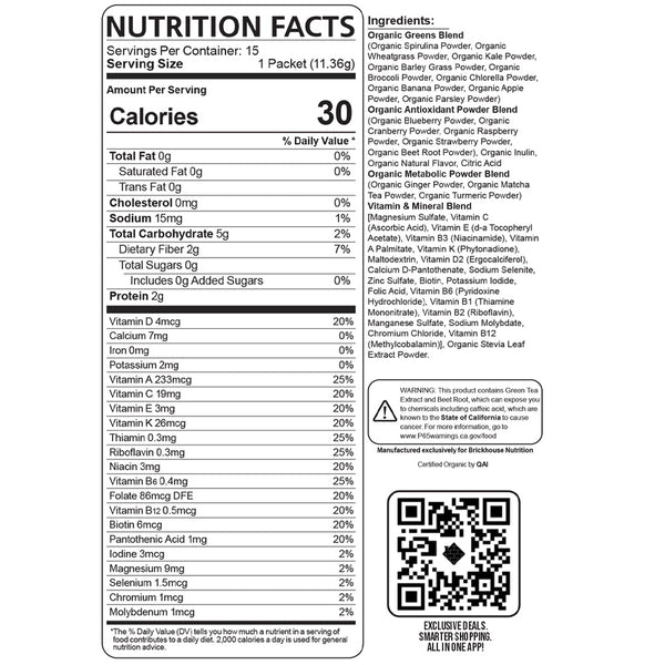Nutrition Facts