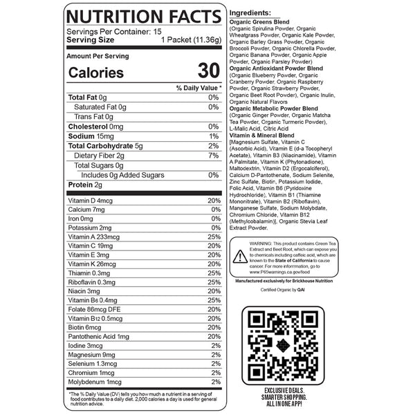 Nutrition Facts