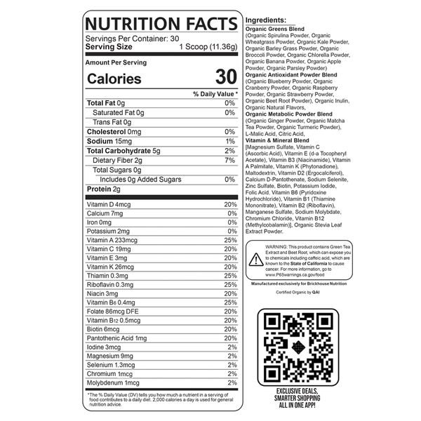 Nutrition Facts