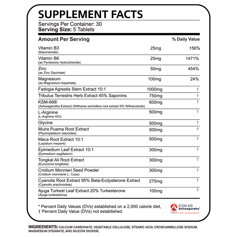 Creatone Nutrition Facts