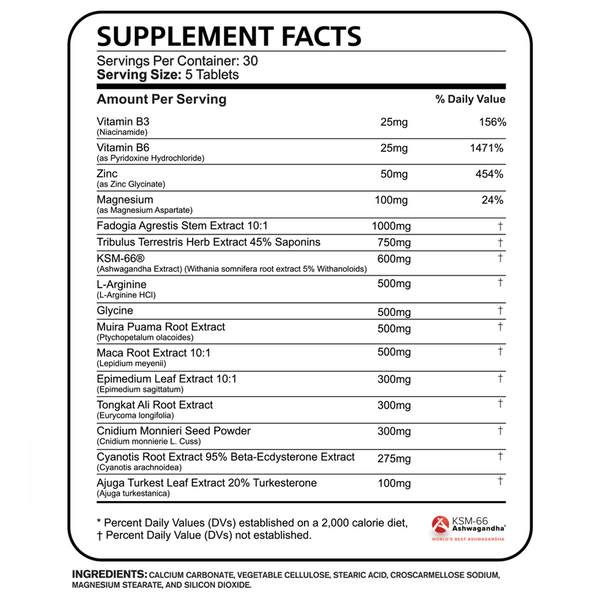 Creatone Nutrition Facts