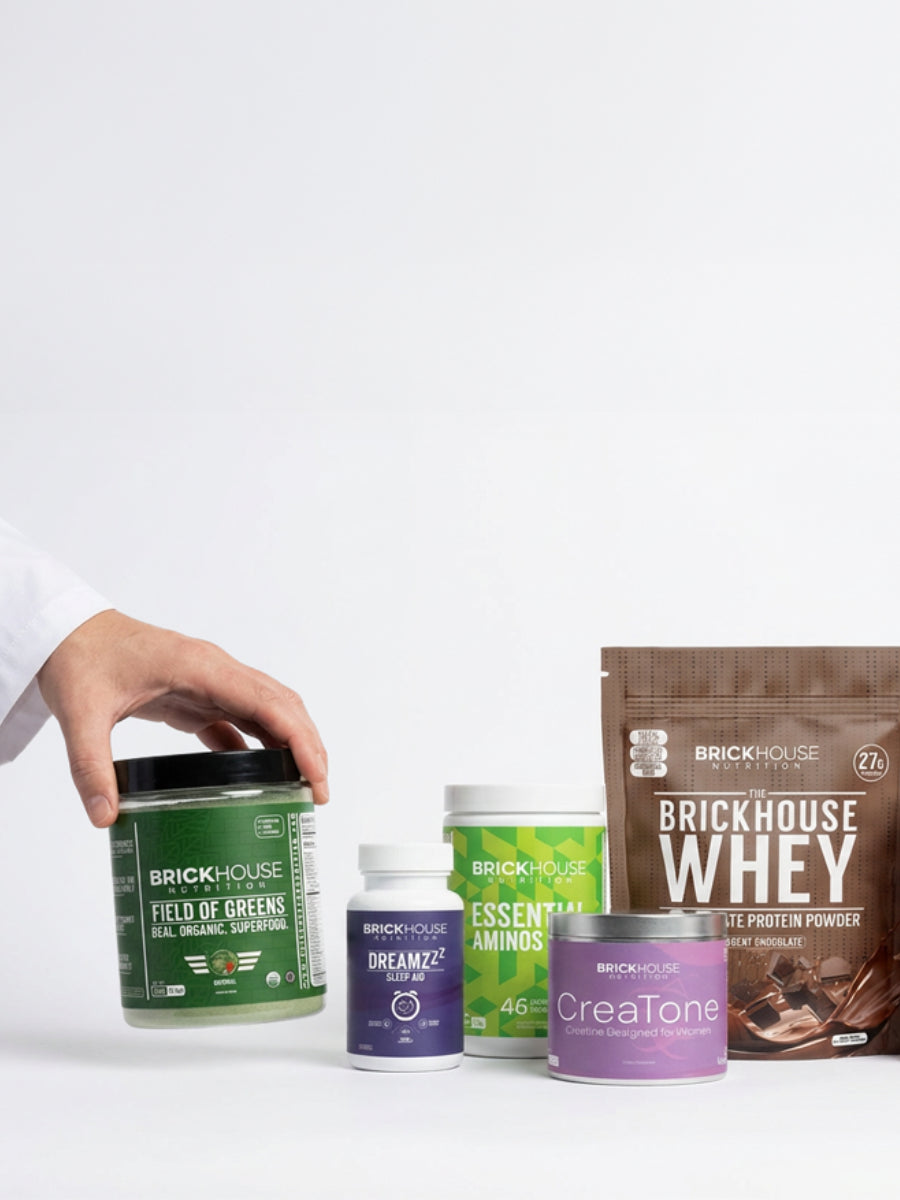 BrickHouse Nutrition product group shot