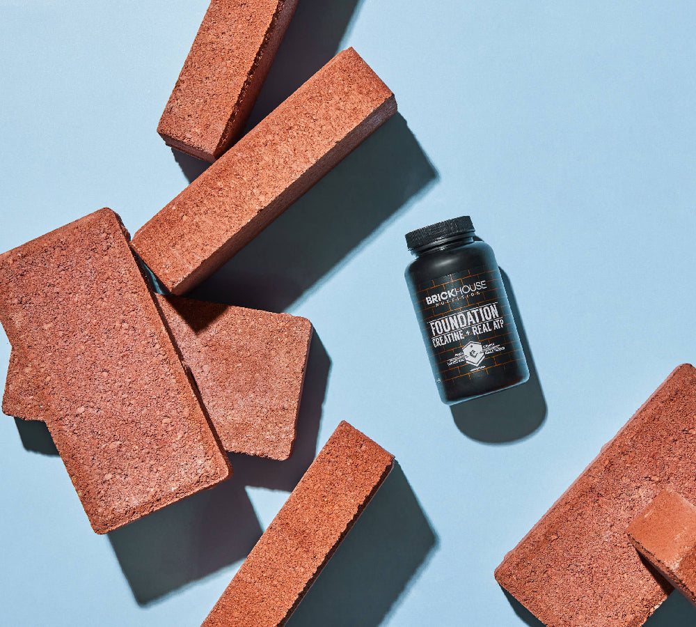 Foundation supplement with bricks