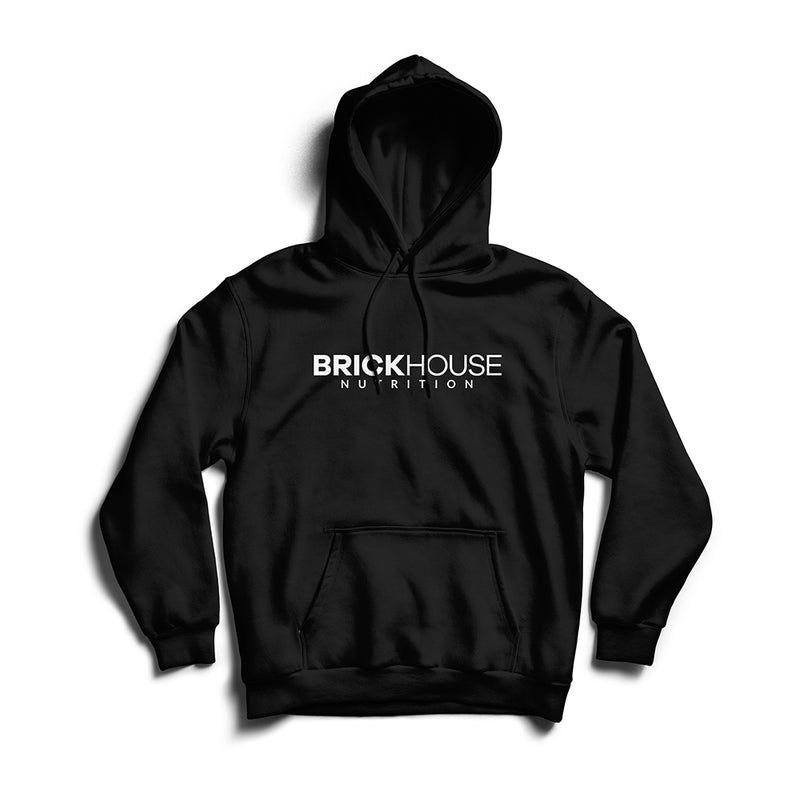 Brickhouse nutrition black hoodie front