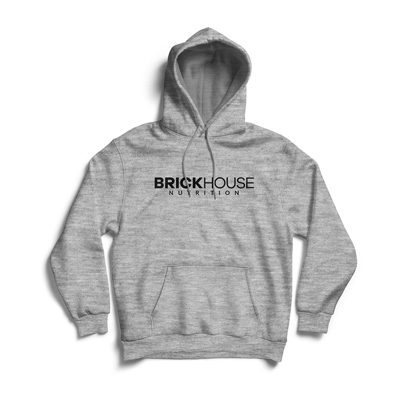 Brickhouse nutrition grey hoodie front